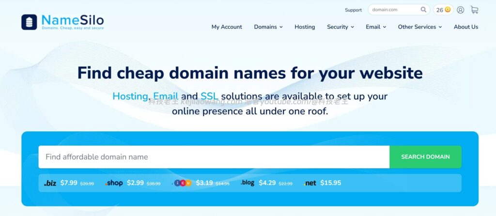 NameSilo 域名转移教程：如何把腾讯云或阿里云域名迁移到 NameSilo统一管理（完整步骤）