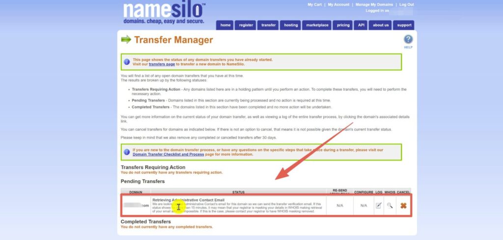 NameSilo 域名转移教程：如何把腾讯云或阿里云域名迁移到 NameSilo统一管理（完整步骤）
