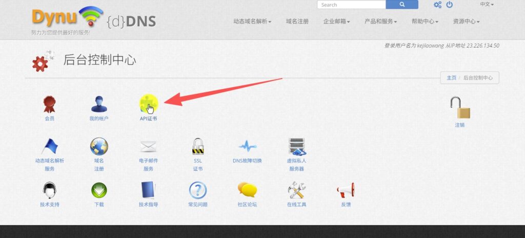 免费永久 DDNS 方案分享：Dynu 动态域名注册与使用教程，飞牛 NAS、OpenWrt能用